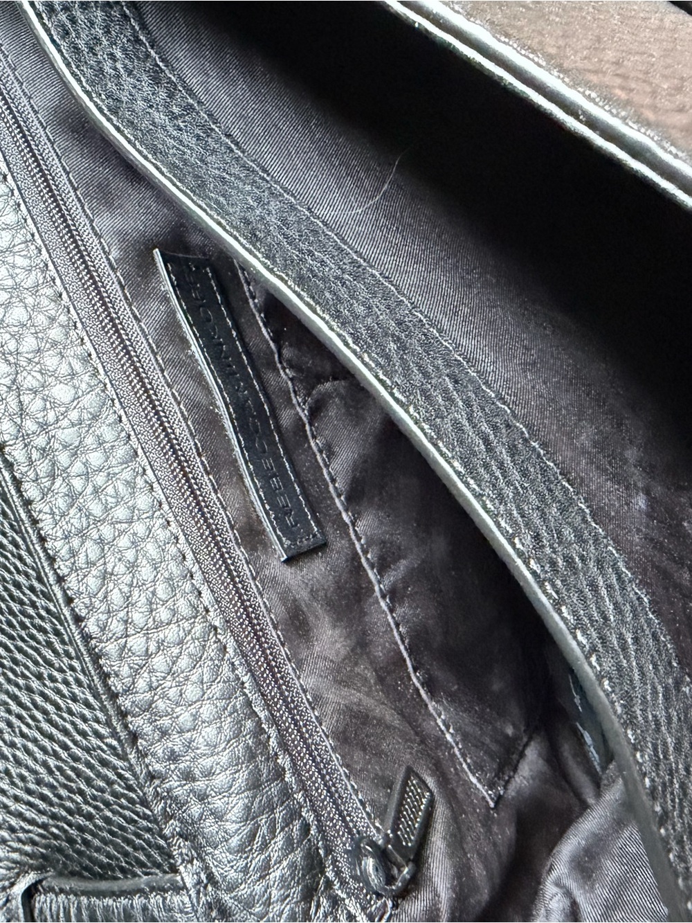 Rebecca Minkoff Pebbled Leather Biker Doctor Bag - Picture 8 of 10